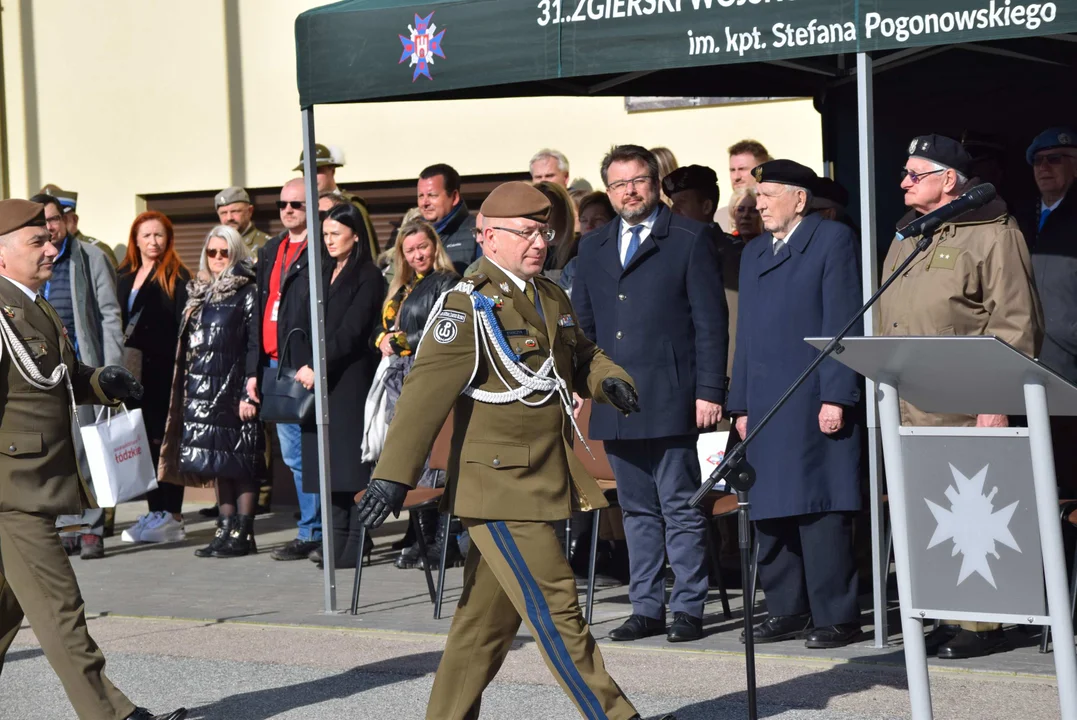 Łódzcy terytorialsi z nowym dowódcą