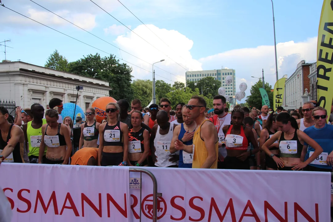 21. Bieg Ulicą Piotrkowską Rossmann Run w Łodzi