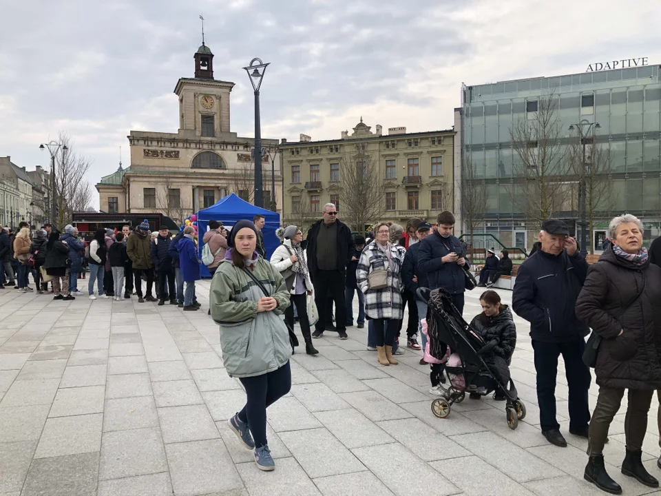 Otwarcie placu Wolności w Łodzi