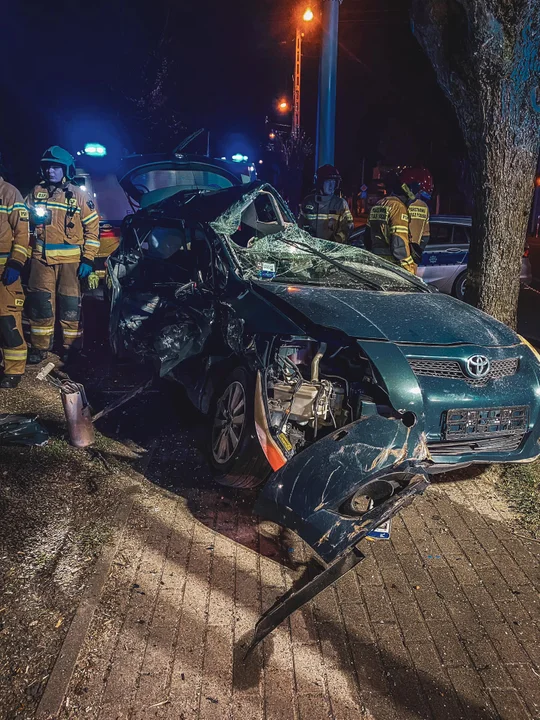 Wypadek w Aleksandrowie Łódzkim