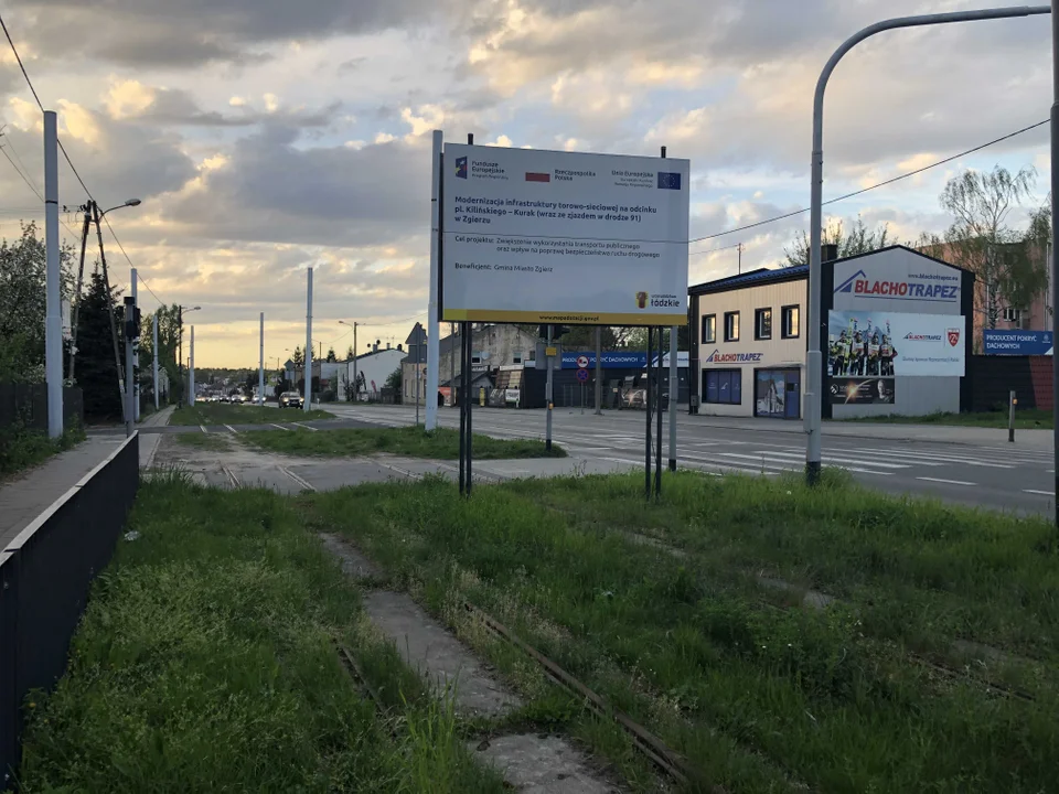 Śladem starej linii tramwajowej do Ozorkowa