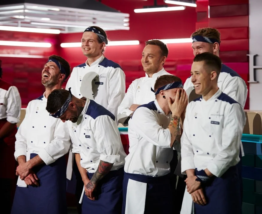 Hubert Jabłoński - łodzianin, kucharz i strażak ochotnik w wielkim finale Hell's Kitchen