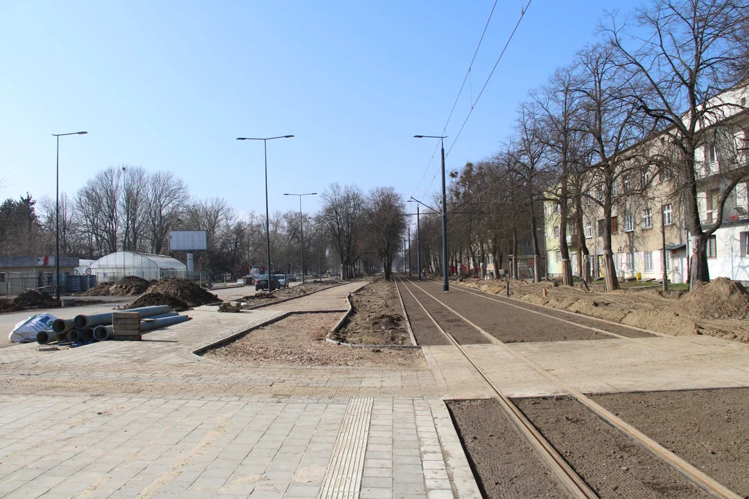 Finał prac na Wojska Polskiego w Łodzi