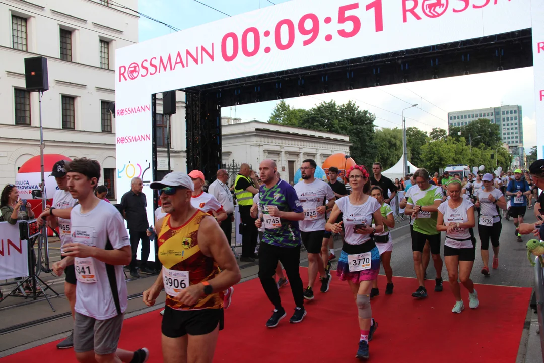 21. Bieg Ulicą Piotrkowską Rossmann Run w Łodzi