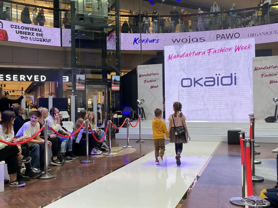 Pokaz mody dziecięcej na 17. Manufaktura Fashion Week