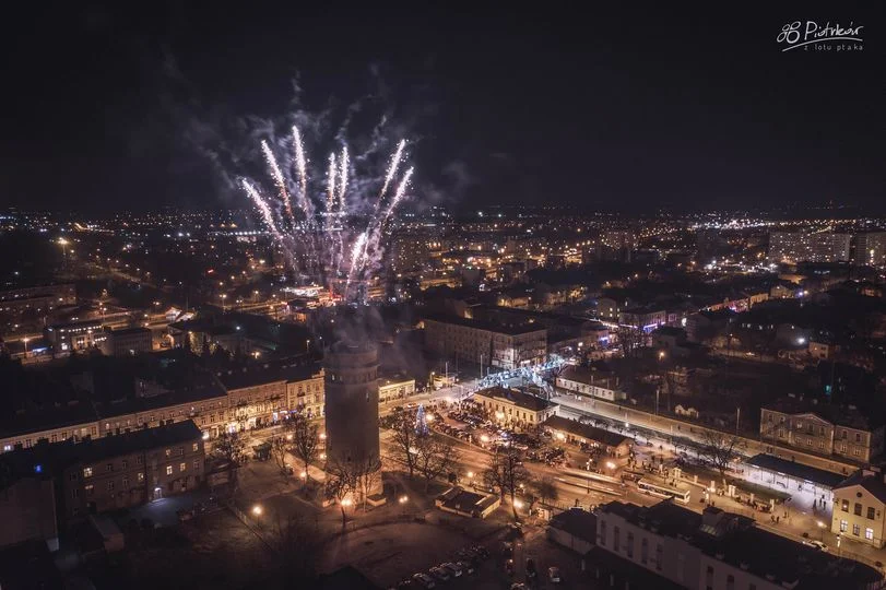 Zdjęcia Piotrkowa z lotu ptaka