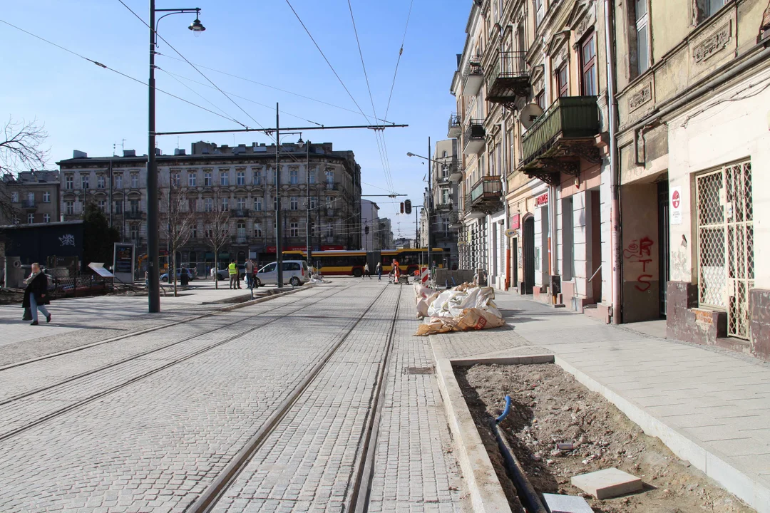 Tak wygląda plac Wolności w Łodzi na kilka dni przed oficjalnym otwarciem