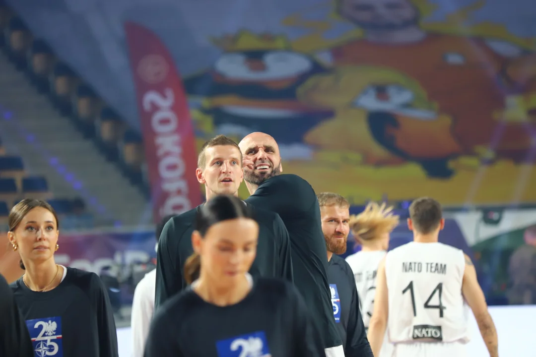 Mecz charytatywny: Gortat Team vs. Żołnierze NATO