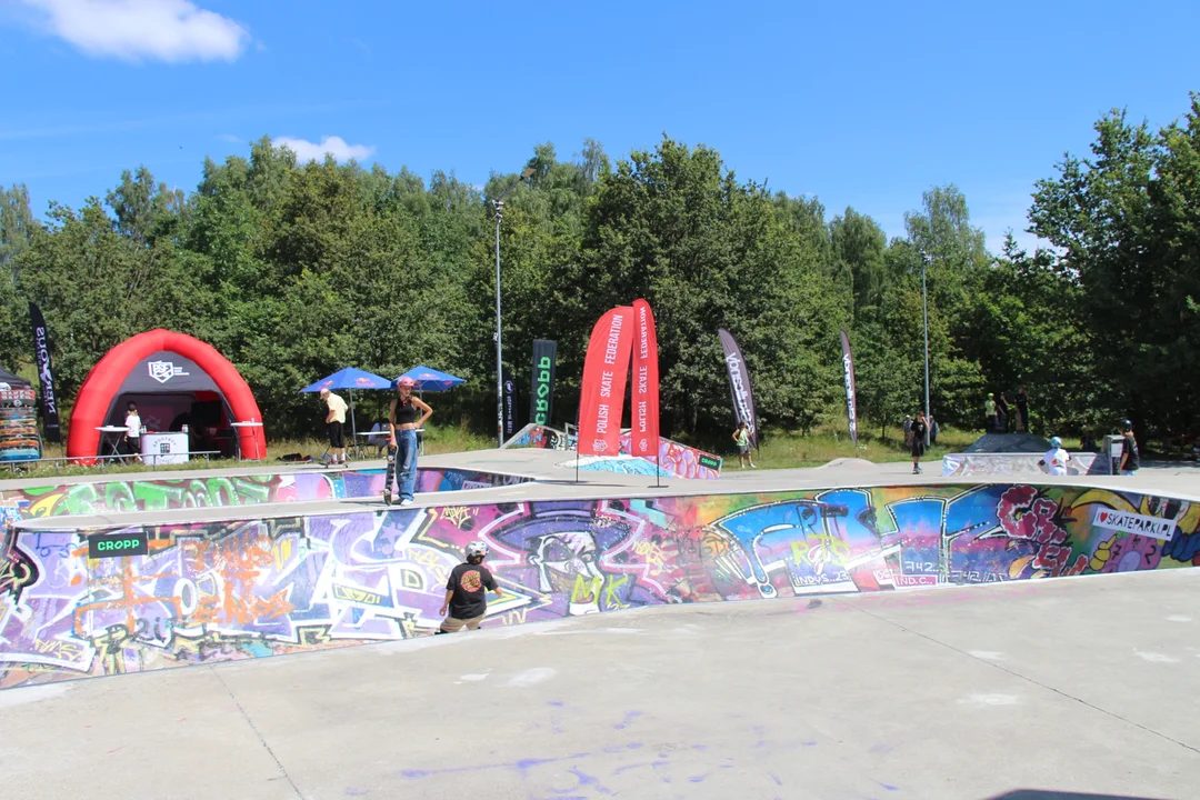 Skatepark im. Igora Kowalewskiego na Widzewie - trwa finał Mistrzostw Polski w kategorii „Park”