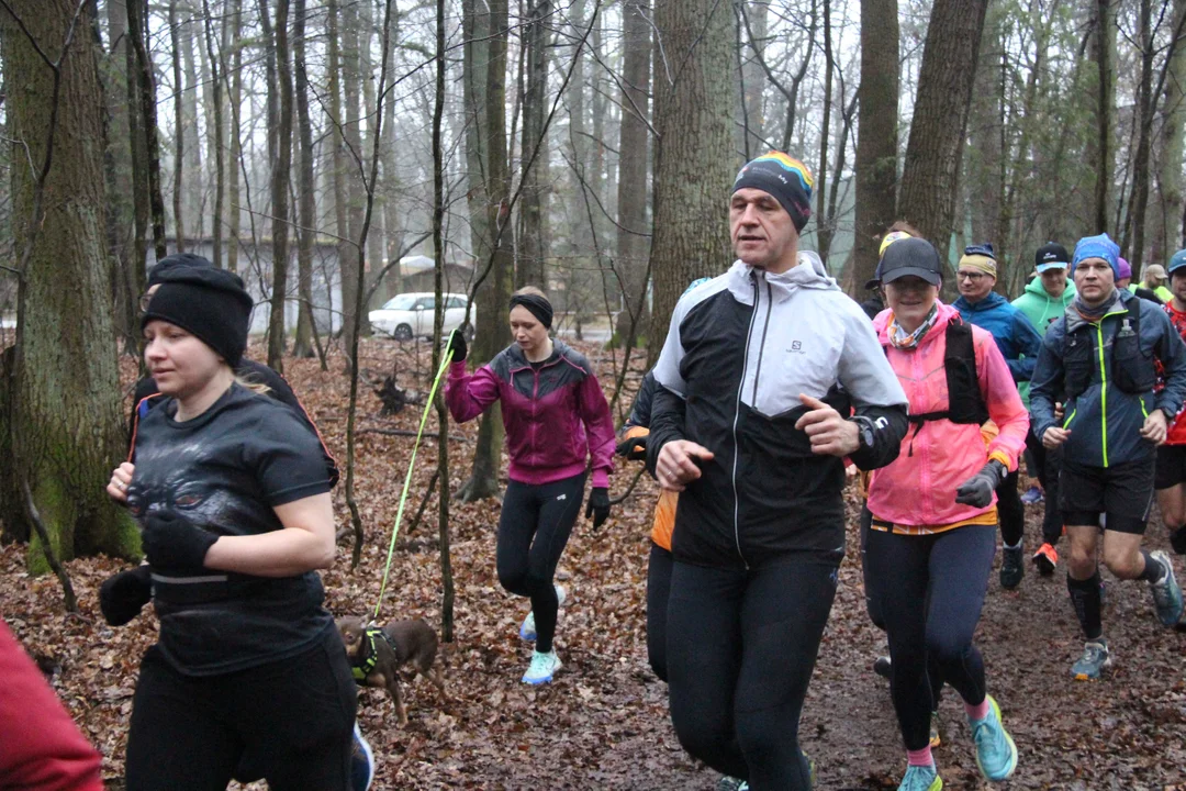 Walentynkowy parkrun w Lesie Łagiewnickim