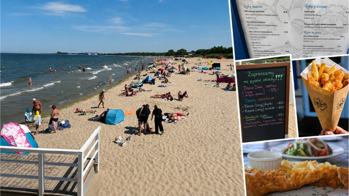Ile kosztuje ryba przy plaży w Gdańsku? Sprawdziliśmy ceny obiadów