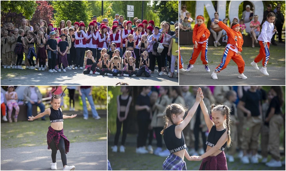 Roztańczony park Traugutta. Dzieciaki dały show dla mam [ZDJĘCIA] - Zdjęcie główne