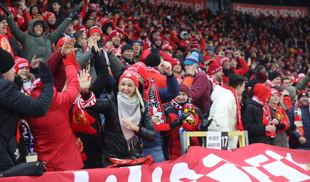 Mecz Widzew Łódź kontra Karków Częstochowa