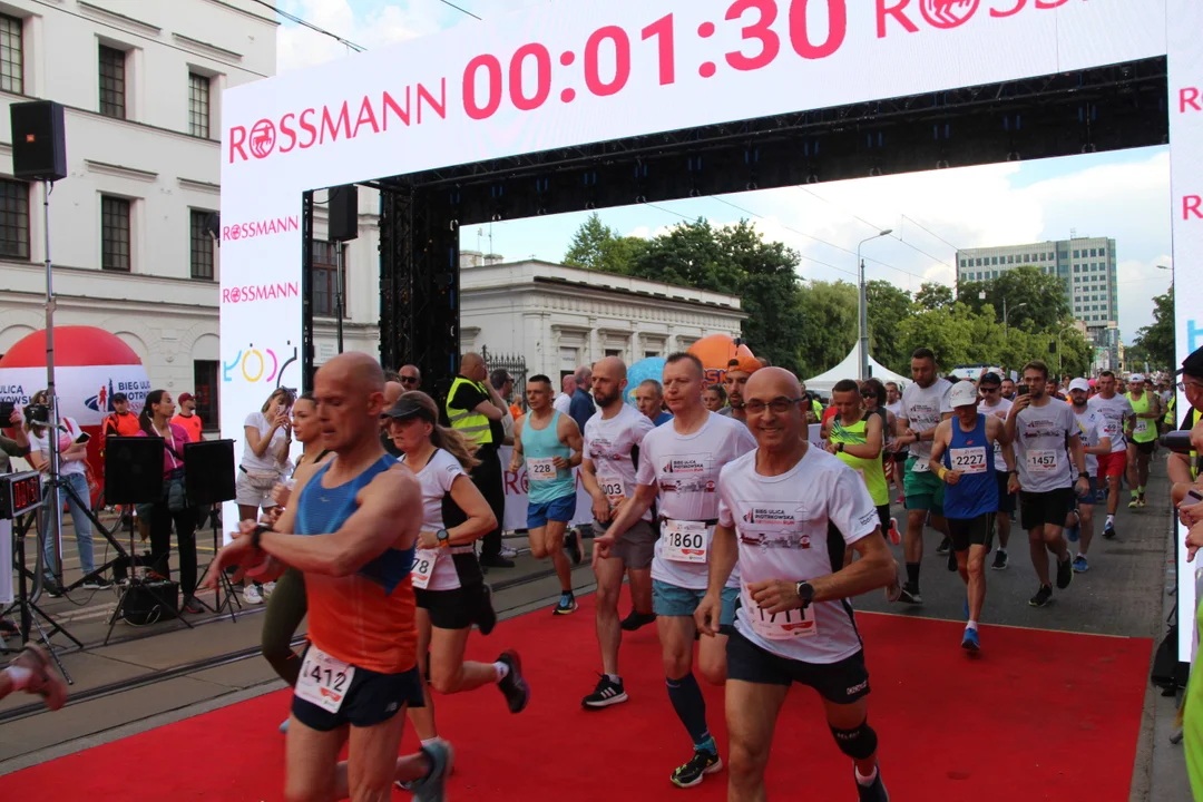 21. Bieg Ulicą Piotrkowską Rossmann Run w Łodzi