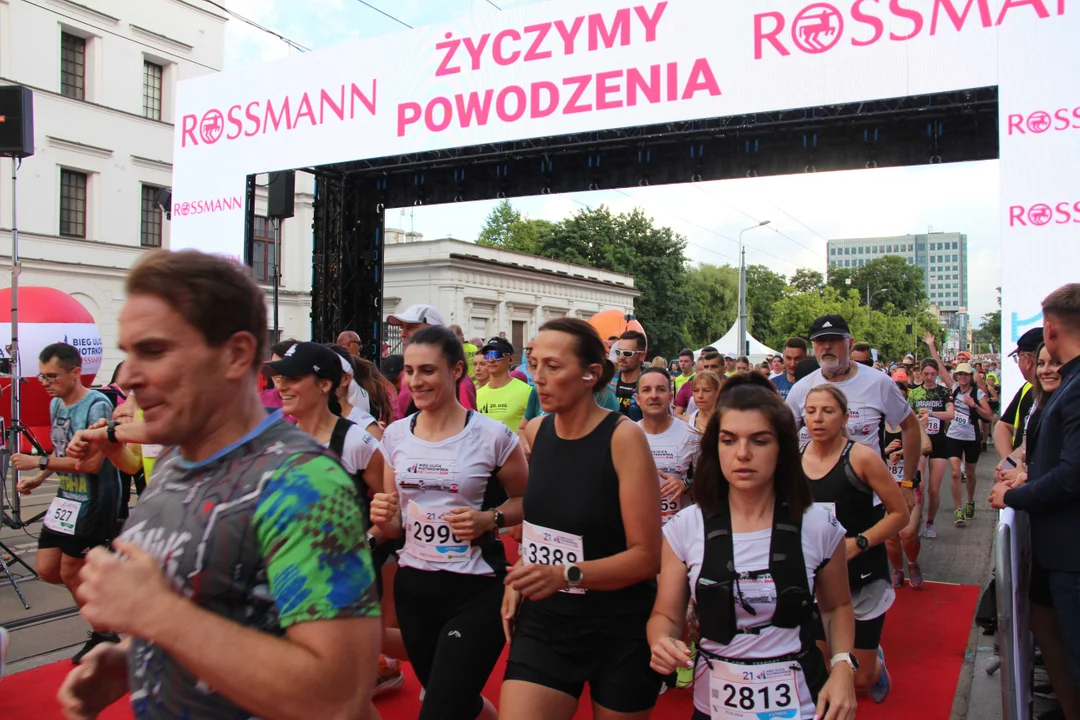 21. Bieg Ulicą Piotrkowską Rossmann Run w Łodzi