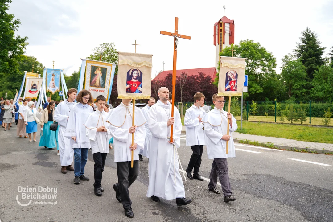 Procesja Bożego Ciała w Bełchatowie