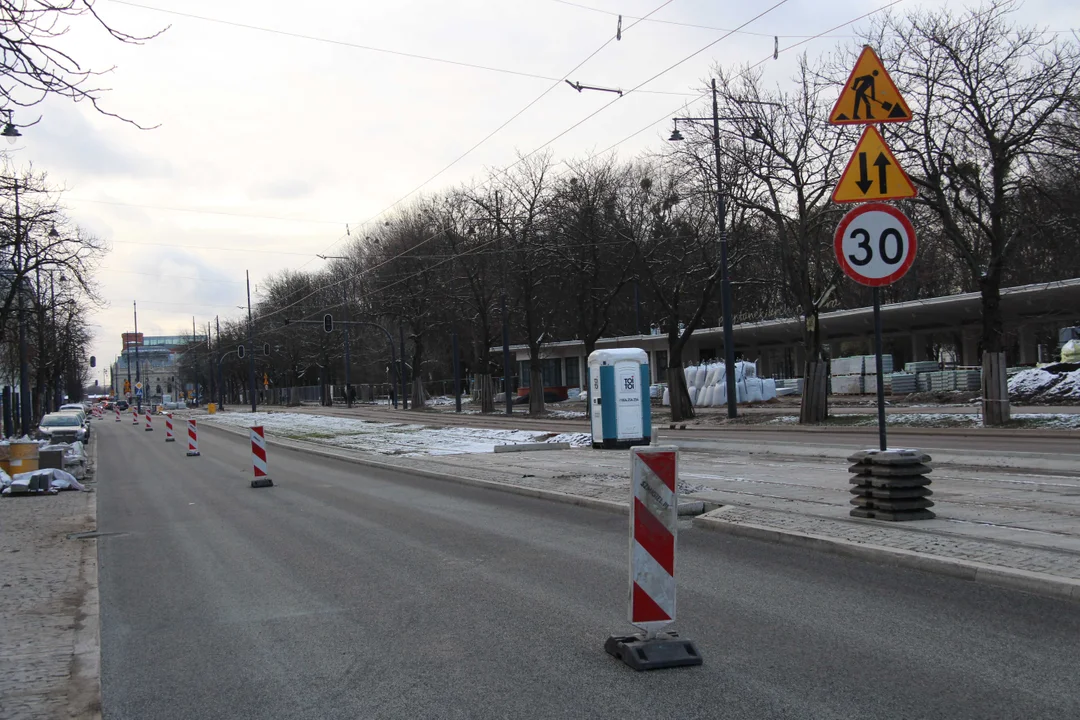 Nowa organizacja ruchu w centrum Łodzi