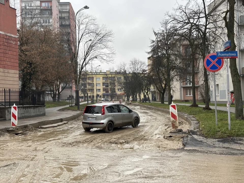 Remont ulicy Boya-Żeleńskiego w Łodzi