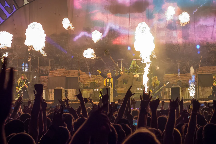 Sabaton w Atlas Arenie. Tłumy fanów zjechały z całej Polski