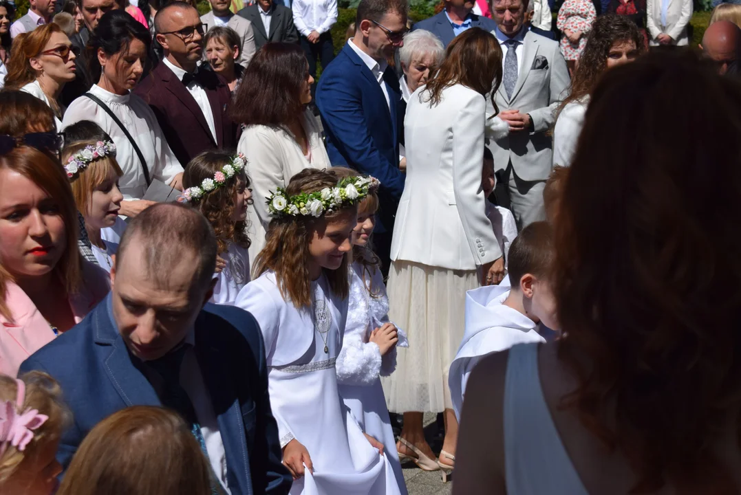 Pierwsza Komunia Święta w parafii Chrystusa Króla w Łodzi