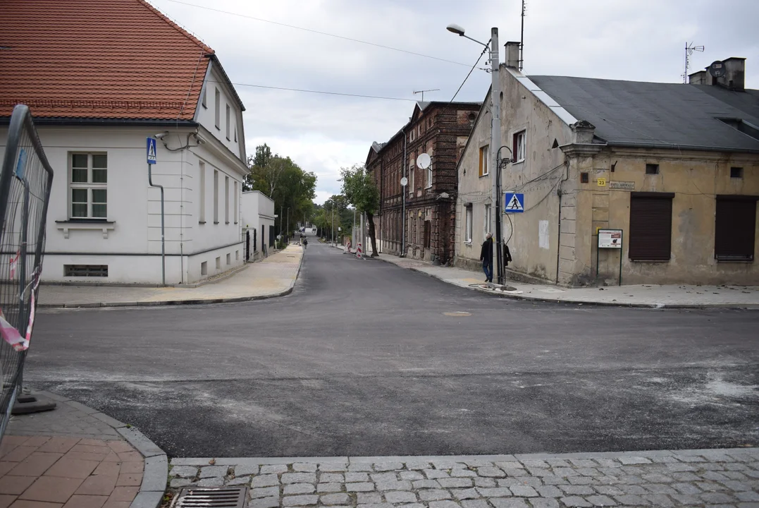 Remont ulicy Dąbrowskiego i Barlickiego w Zgierzu