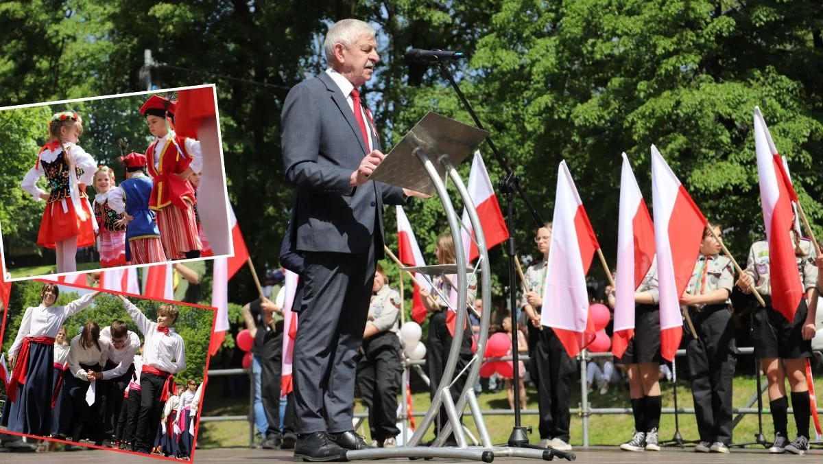 Uroczystości, tańce dzieci i młodzieży, duży piknik. Tak wygląda Święto 3-go Maja w Kutnie [ZDJĘCIA] - Zdjęcie główne