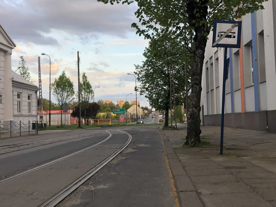 Śladem starej linii tramwajowej do Ozorkowa