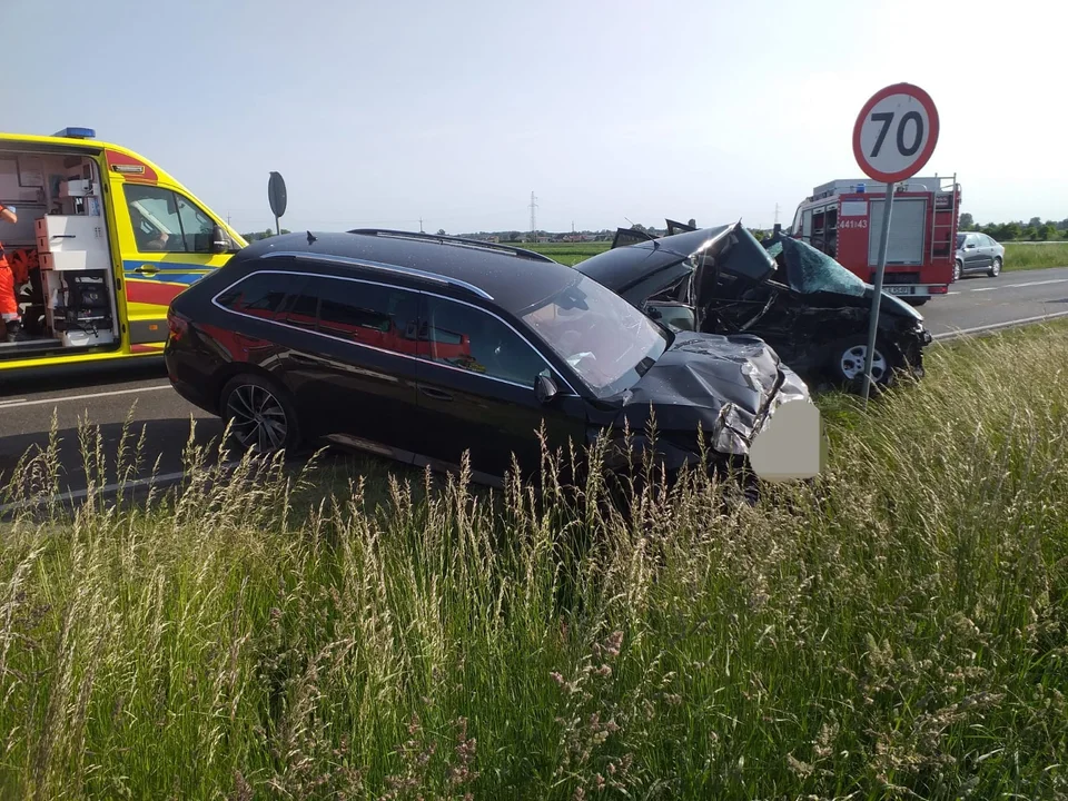 Wypadek śmiertelny na drodze wojewódzkiej nr 703 w gminie Łęczyca