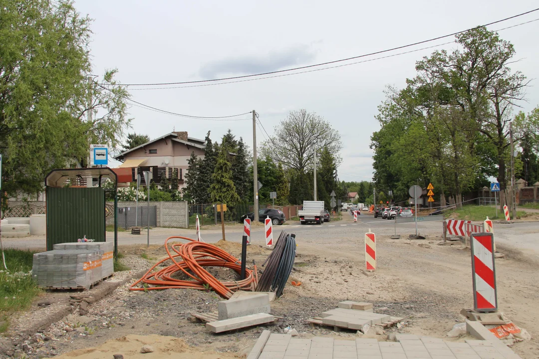 Trwa remont ulicy Pomorskiej i Mileszki w Łodzi