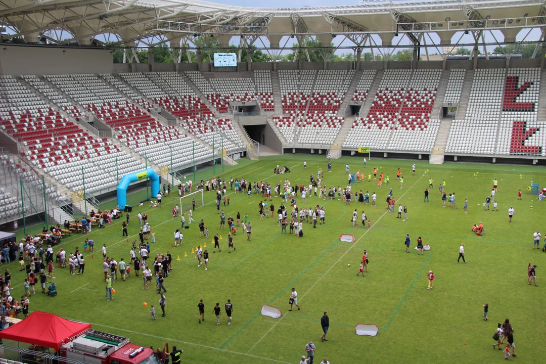 Urodzinowy piknik z okazji 600. urodzin Łodzi na stadionie ŁKS-u - 18.06.2023 r.