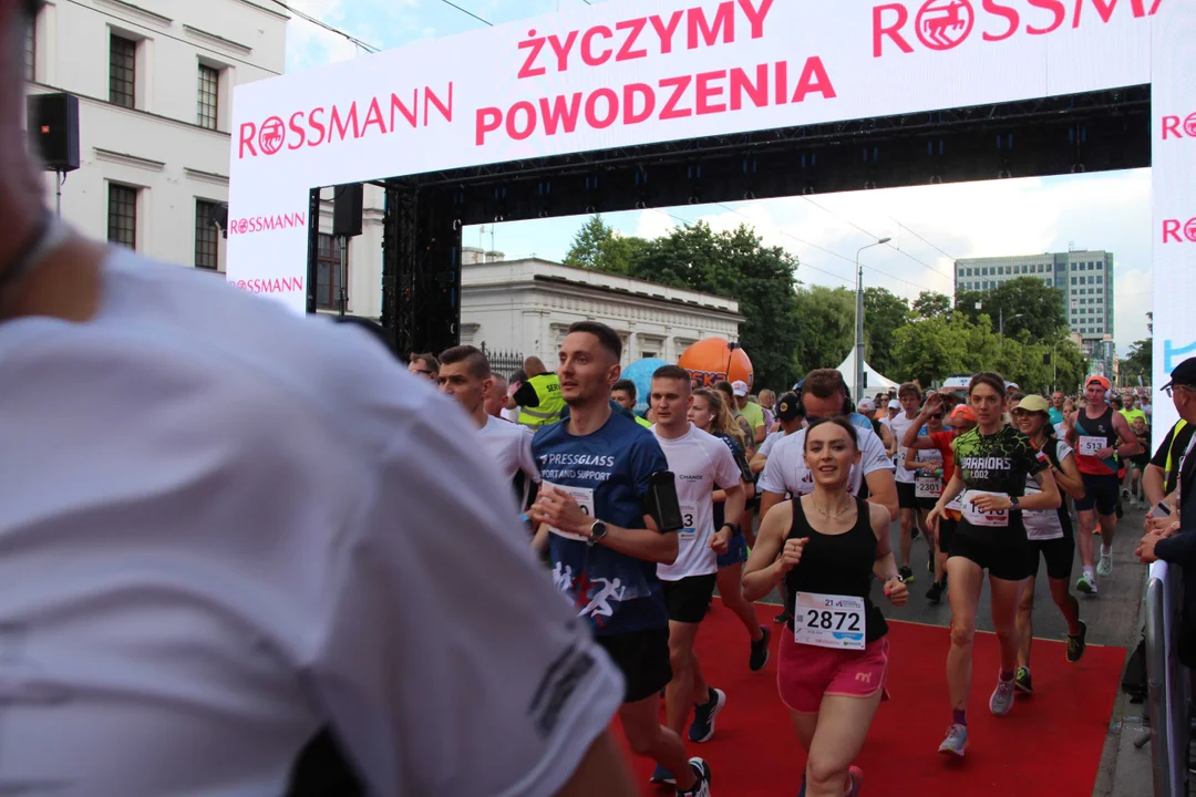 21. Bieg Ulicą Piotrkowską Rossmann Run w Łodzi