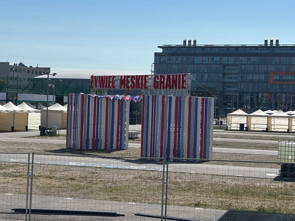 Męskie Granie 2026 w Gdańsku. Tak wygląda Letnica tuż przed rozpoczęciem festiwalu