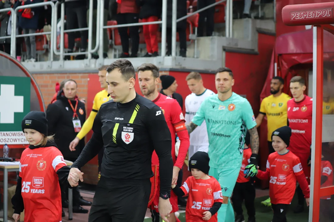 Mecz Widzew Łódź kontra GKS Katowice