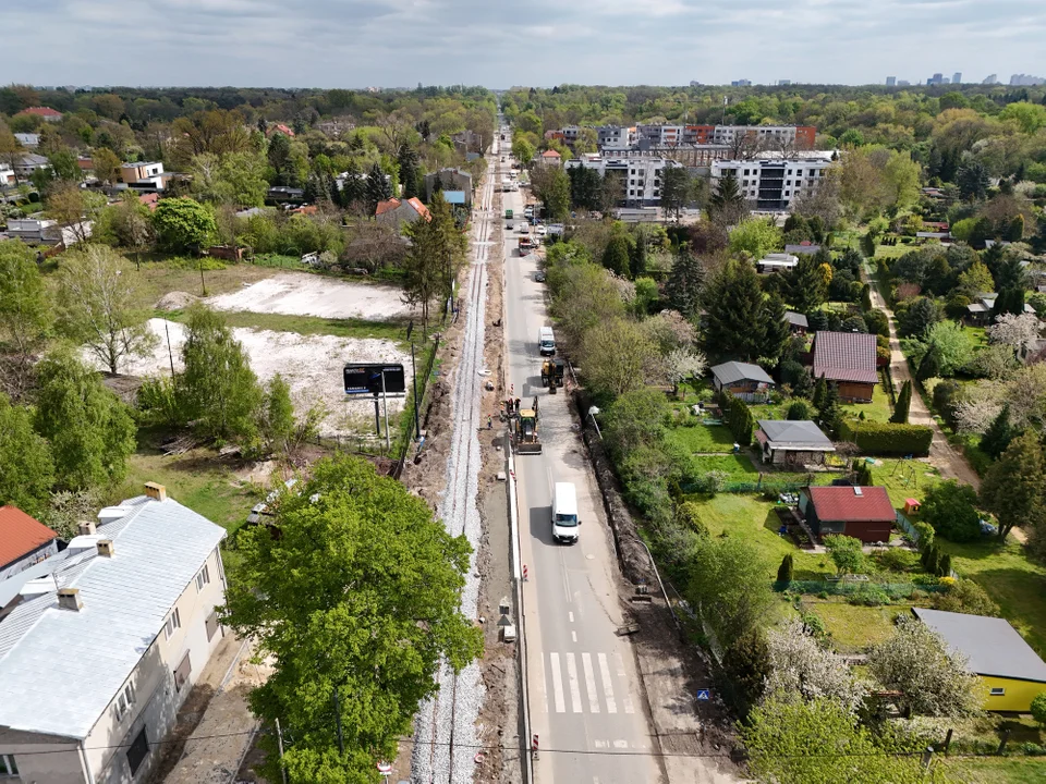 Przebudowa trasy tramwajowej Łódź - Konstantynów Łódzki