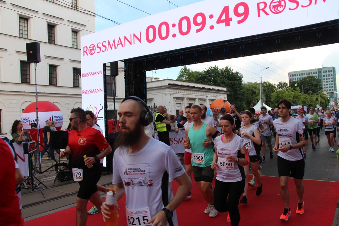 21. Bieg Ulicą Piotrkowską Rossmann Run w Łodzi