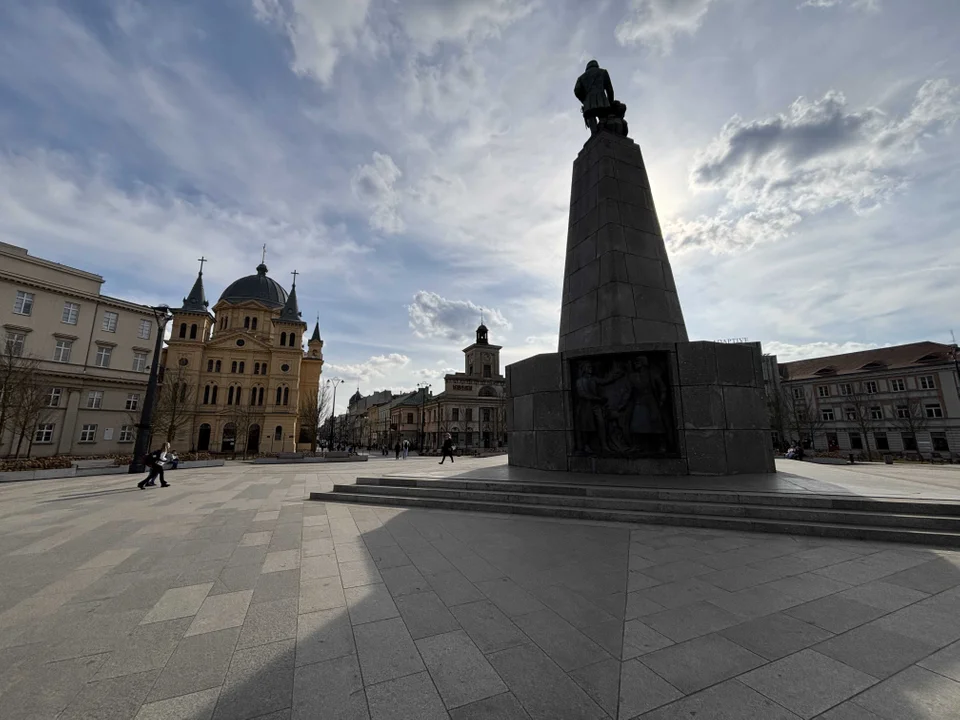 Tak zmienił się plac Wolności w Łodzi