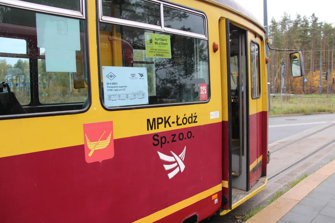 Pożegnanie tramwajów GT8N w MPK Łódź