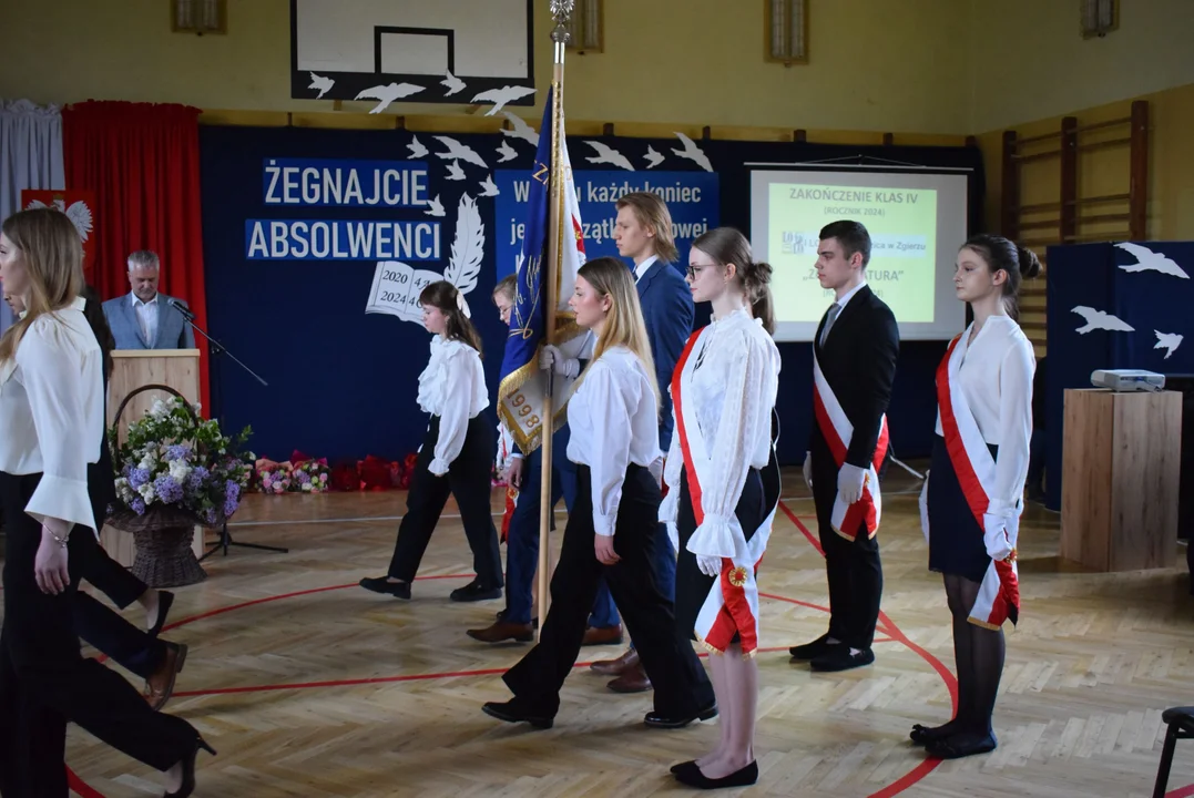 Zakończenie roku maturzystów I LO im. Staszica w Zgierzu