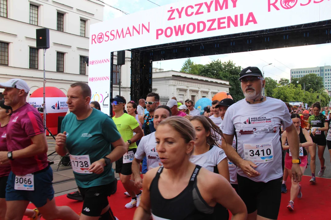 21. Bieg Ulicą Piotrkowską Rossmann Run w Łodzi