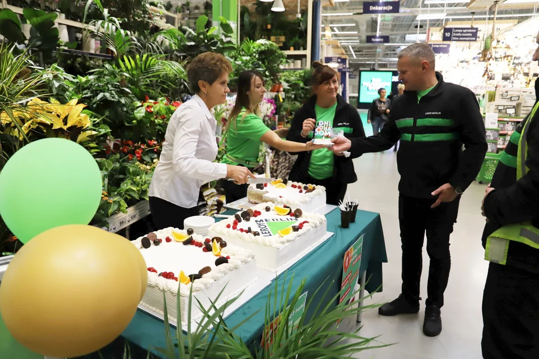 Leroy Merlin w Kutnie świętuje 1. urodziny. Z tej okazji na klientów czekało sporo atrakcji