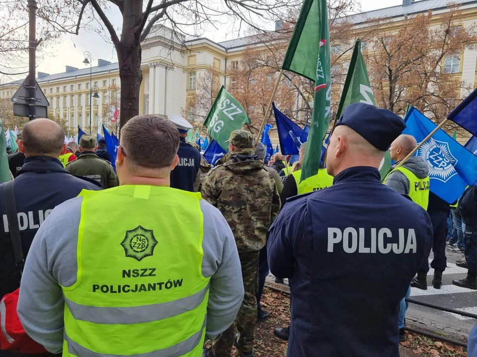 Strajk policjantów