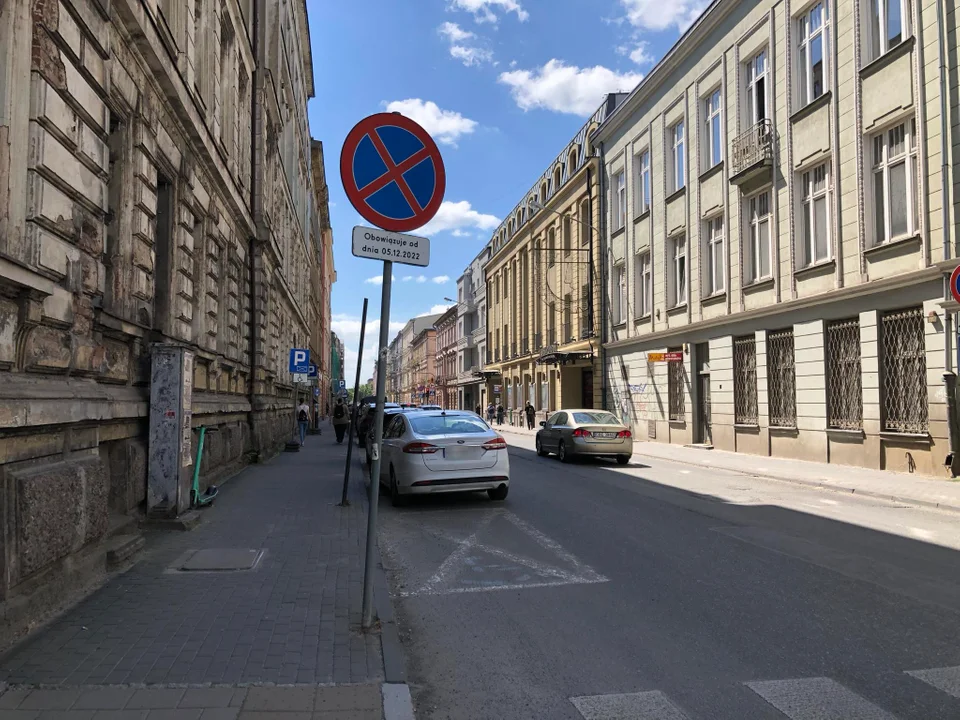 Blokada autobusu MPK Łódź przy Zachodniej w Łodzi