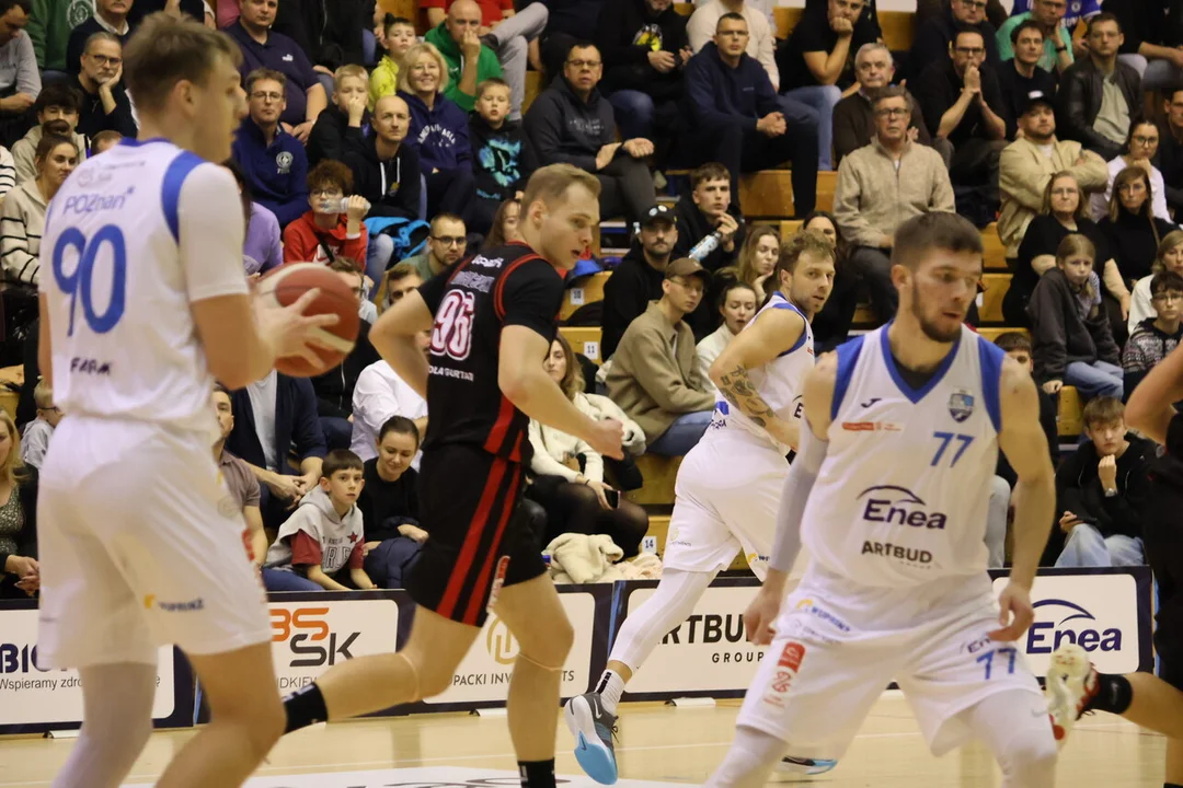Enea Basket Poznań przegrywa na własnym parkiecie