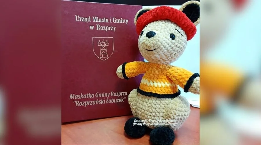 Rozprzański kangur jako maskotka