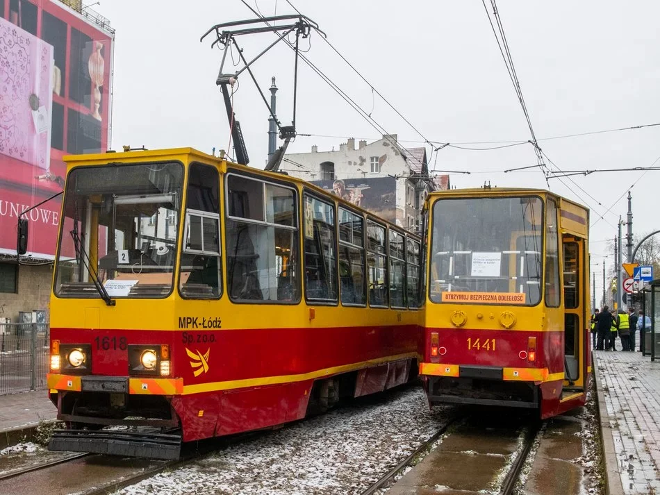 45-lecie tramwajów Konstal 805Na w Łodzi