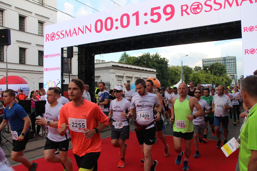 21. Bieg Ulicą Piotrkowską Rossmann Run w Łodzi