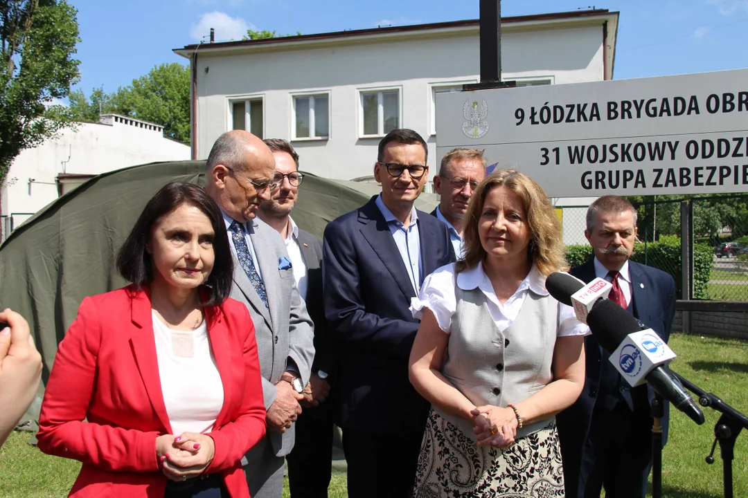 Do Łodzi przyjechał były premier Prawa i Sprawiedliwości. Sprawdź, co według niego jest „odwracaniem kota ogonem”? - Zdjęcie główne