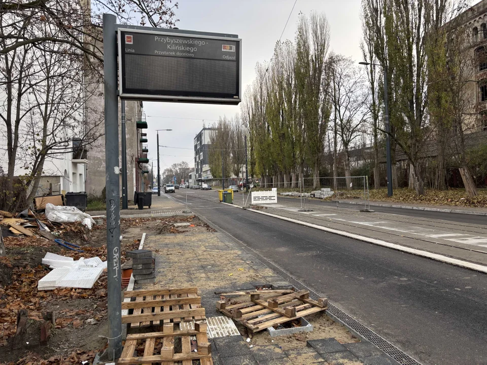 Kiedy koniec remontu ulicy Przybyszewskiego w Łodzi?