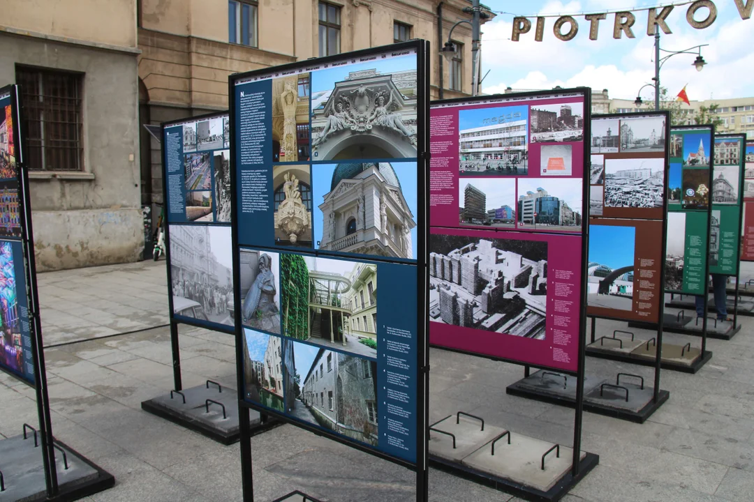 Niezwykłe wystawy o historii naszego miasta na ulicy Piotrkowskiej