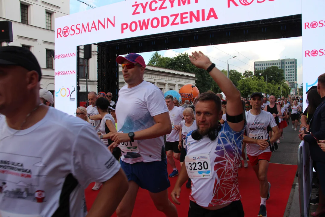 21. Bieg Ulicą Piotrkowską Rossmann Run w Łodzi